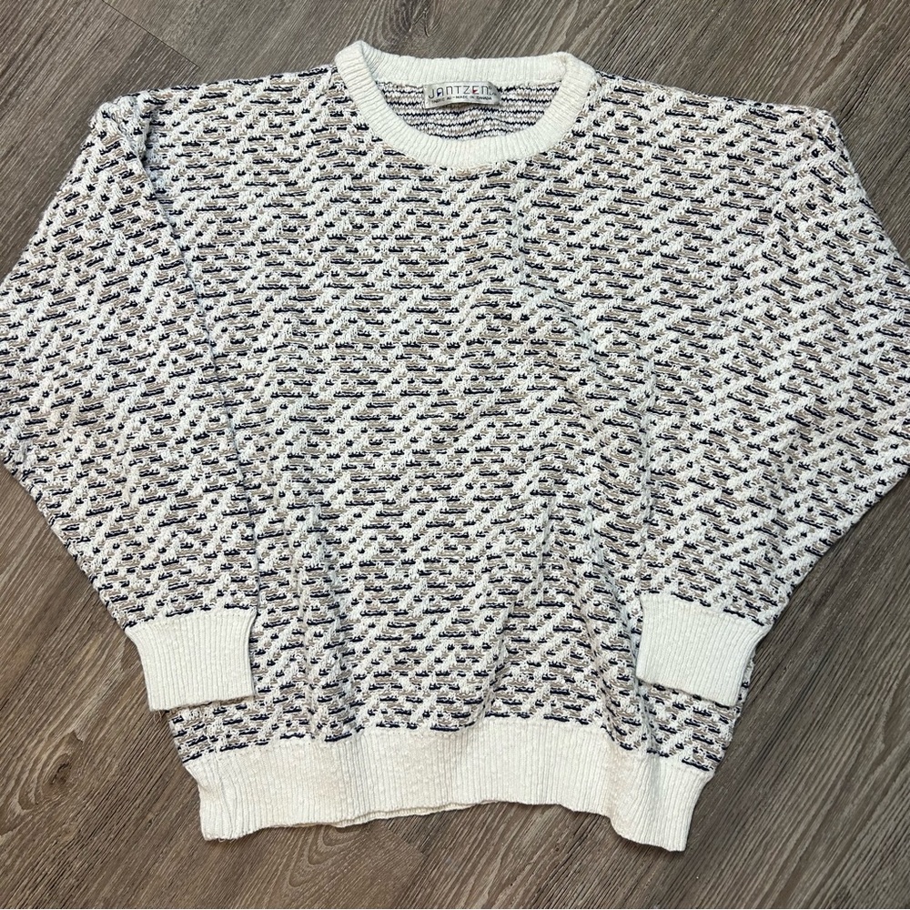 Large Heavyweight Vintage Cotton Sweater